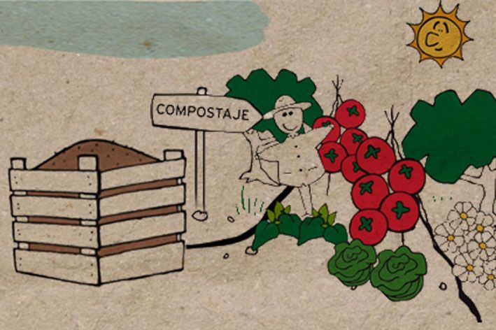 La separación selectiva de la materia orgánica reduce las emisiones un 65% en la gestión de residuos