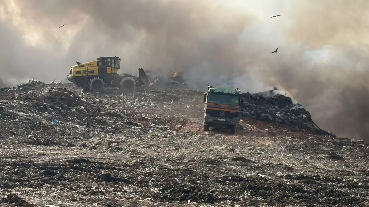 El incendio del vertedero de Nájera evidencia la incapacidad del Gobierno de La Rioja por controlar esta instalación y otras instalaciones de gestión de residuos