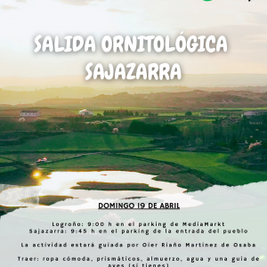 Salida ornitológica: Sajazarra