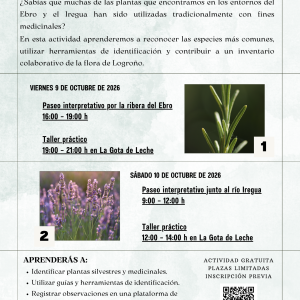 Taller: Plantas medicinales del Ebro y el Iregua